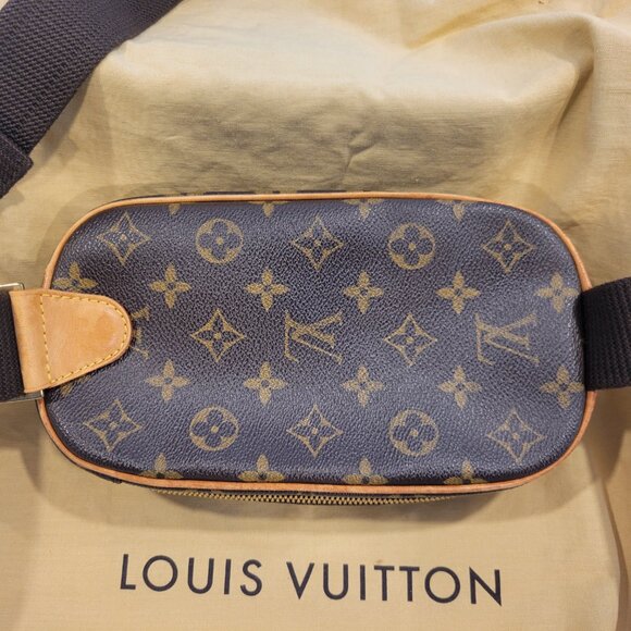 Authentic LOUIS VUITTON Monogram Pochette Ganju Bum Bag  M51870 - Picture 3 of 11